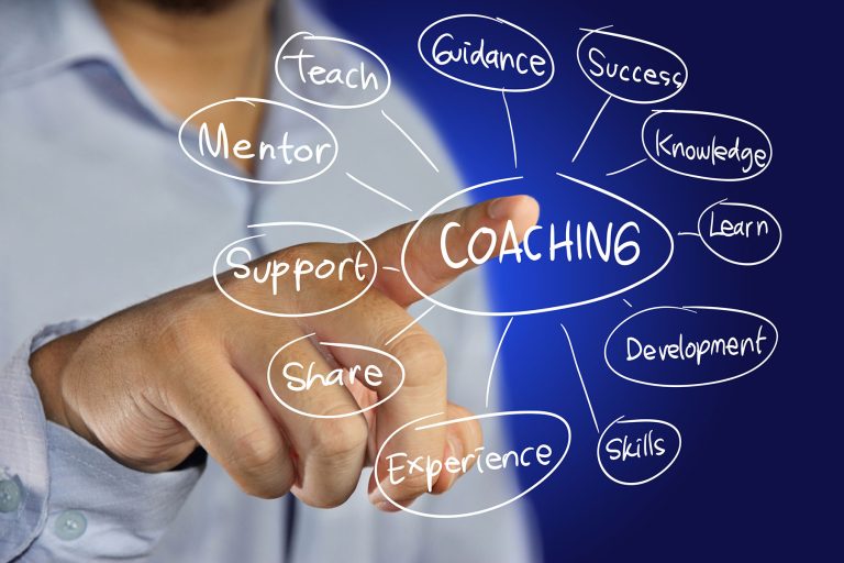 business-coaching als mindmap dargestellt