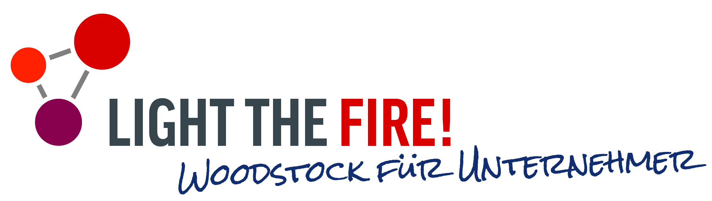 logo der veranstaltung light-the-fire woodstock fuer unternehmer 2014