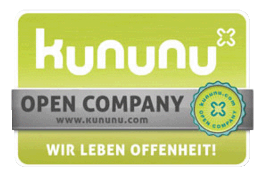 logo kununu auszeichnung open company
