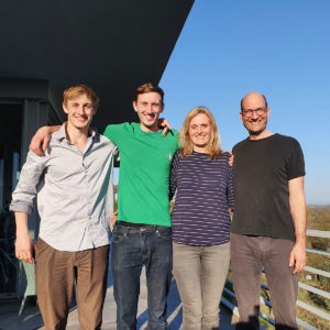 Unternehmercoach Christoph Meister mit seiner Familie